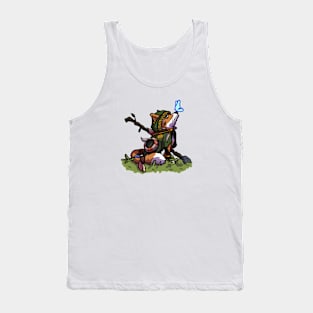 A druid fox chilling in the nature Tank Top